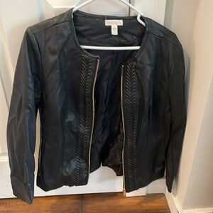 Charter Club Leather Jacket